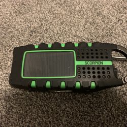 Eton scorpion solar radio and charger