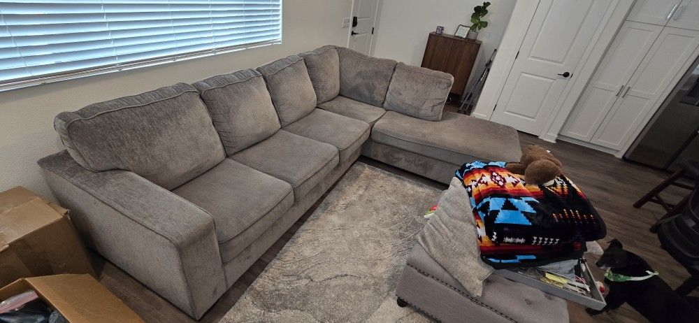 Gray Sectional Couch