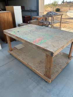 Misc shelves and work benches