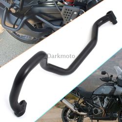 (New) RA1250 Harley Pan America Muffler Exhaust Guard Kit, 2020-2024, Crash Bar, Black