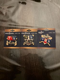 Dodgers 2025 Playoffs Pins