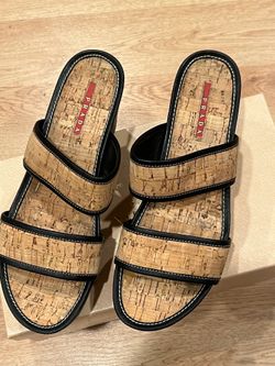 Prada Wedge Sandals