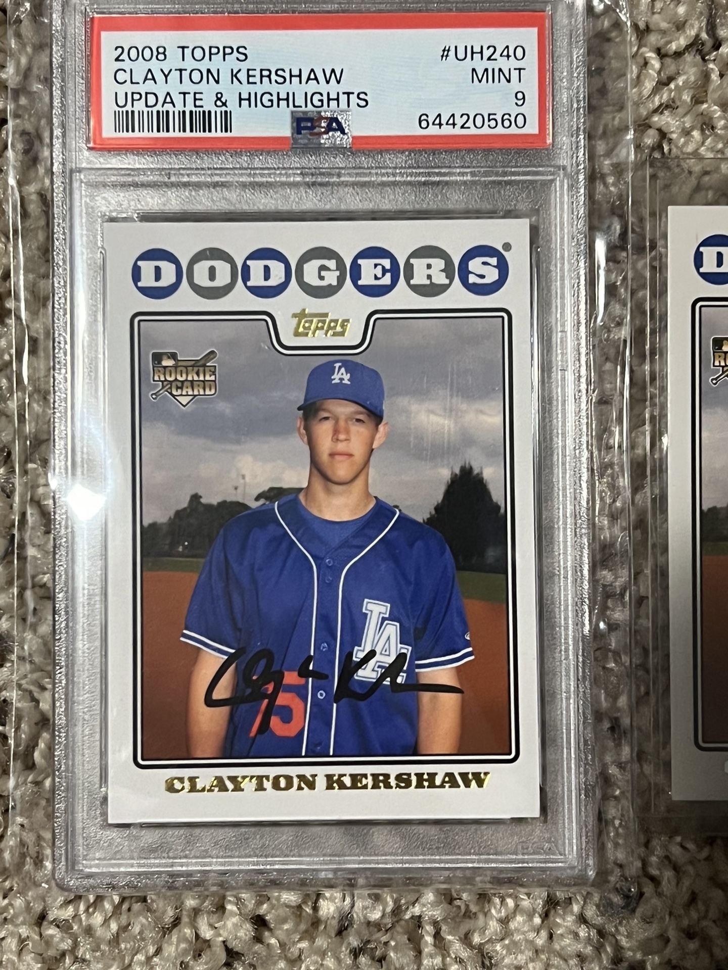 2008 Topps Update UH240 クレイトン・カーショー Clayton Kershaw