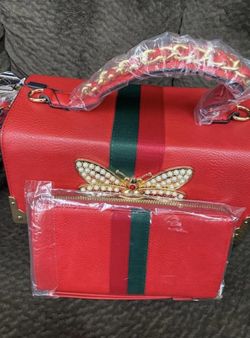 Red Purse & Wallet