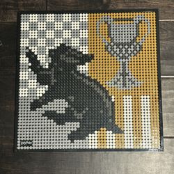 Lego Harry Potter House Crest Hufflepuff