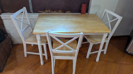 Table and 3 Chairs