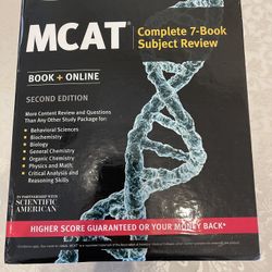 KAPLAN MCAT BOOK SET