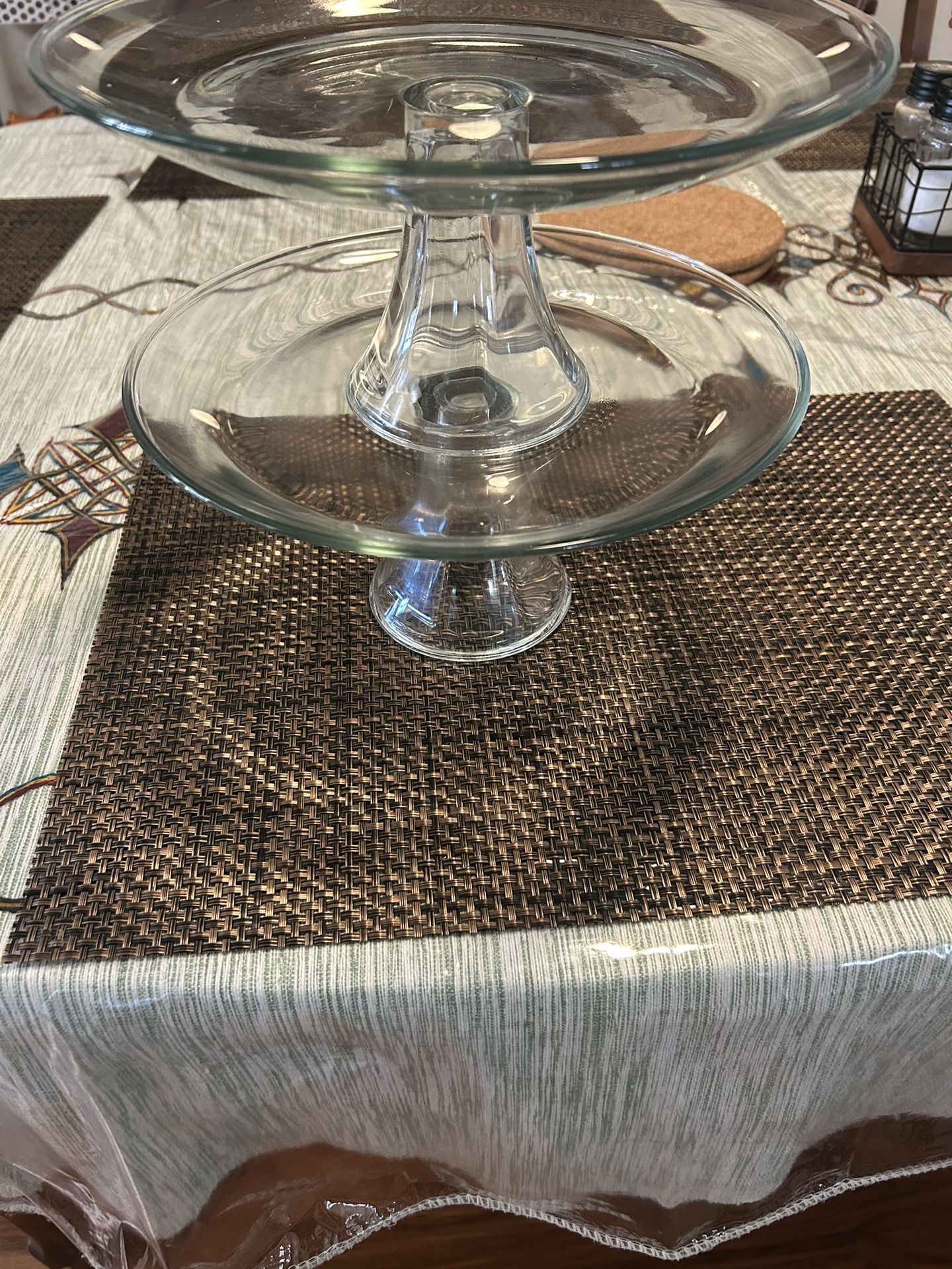 Glass Cake Display
