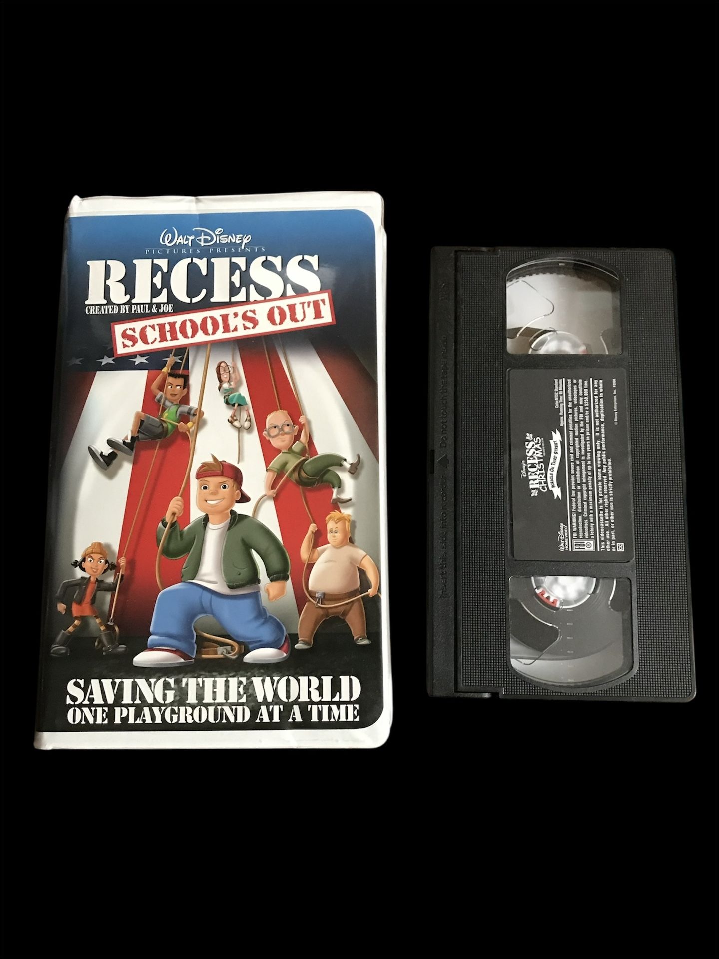 Walt Disney Recess School's Out VHS Tape 12737 Home Video Clamshell Case