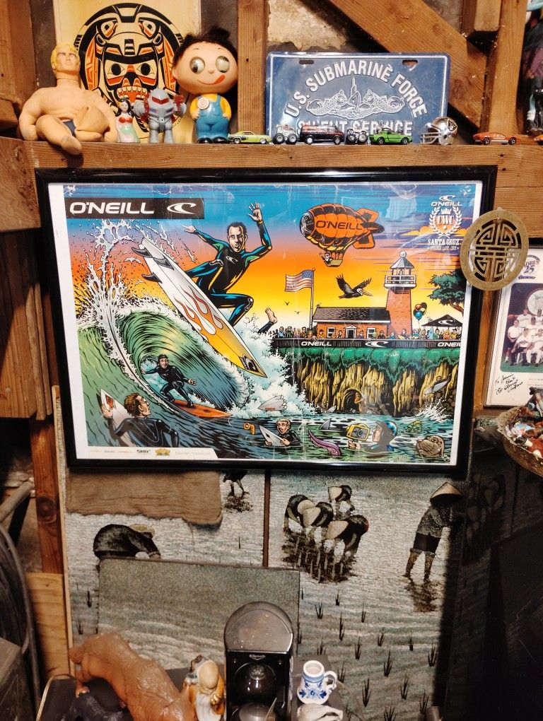 SANTA CRUZ  ONEILL SURF BOARD  CONTEST