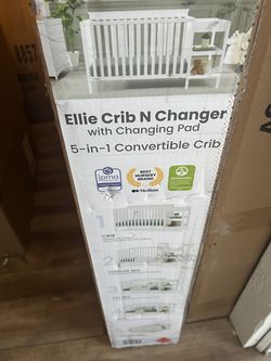 Baby crib and changer