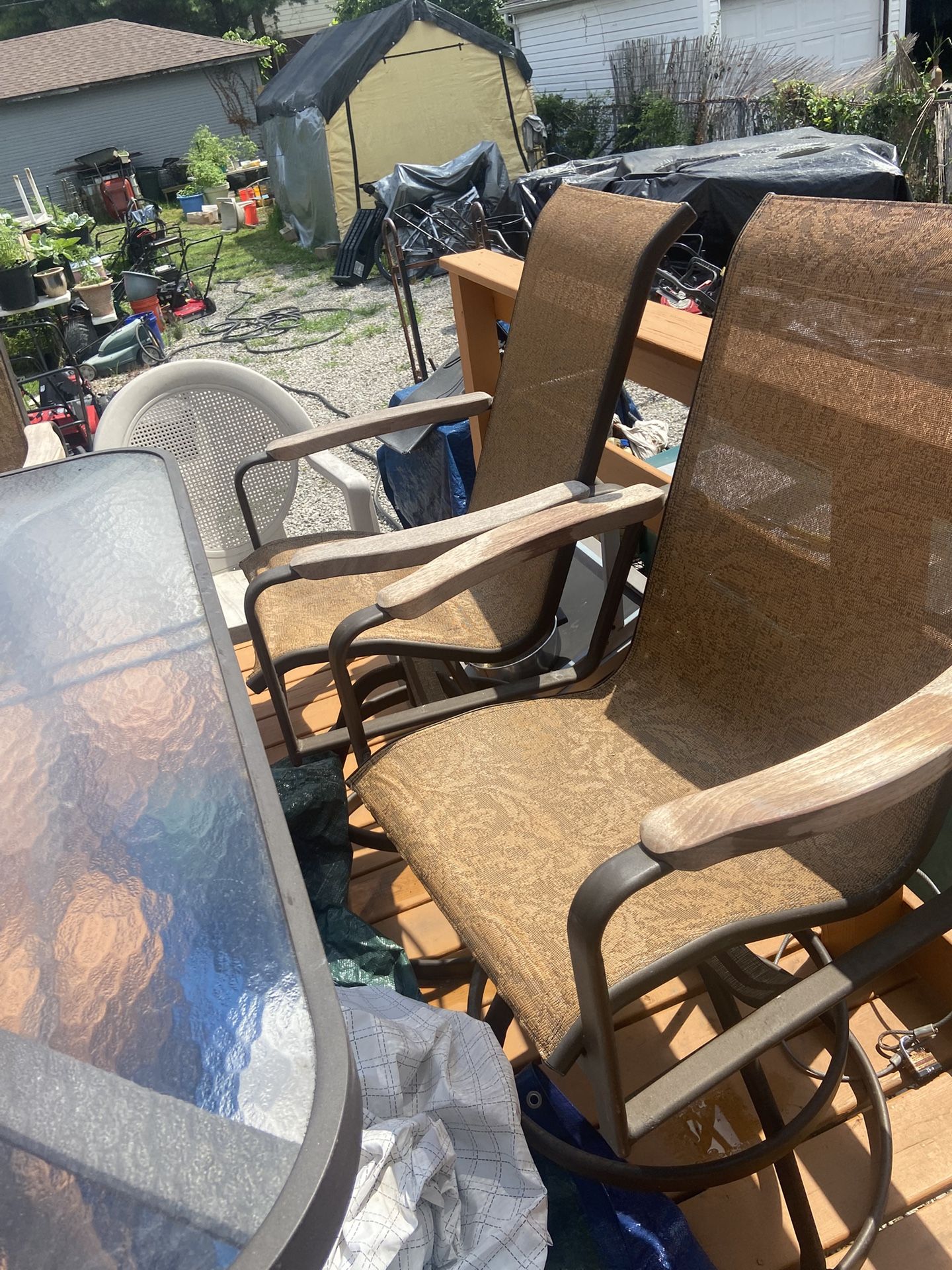 Chair And Table Set Fir Outside