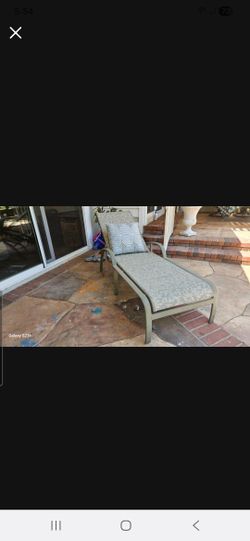 Aluminum Lounge Chair
