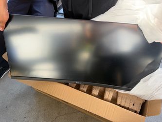 DELL ULTRA SHARP 34" WIDESCREEN CURVED COMPUTER MONITOR WITH STAND