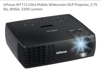 InFocus IN1112 Ultra Mobile DLP Projector