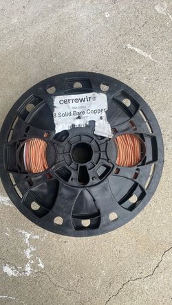 Wire BARE COPPER #8  500FT $200