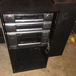 Stereo Set Tape And Radio Works Cd Player Needs To Be Fixed!