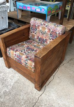 Pine This End Up chair