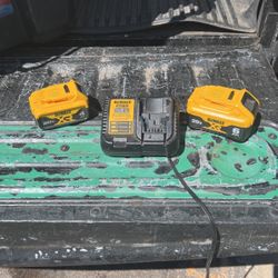 Dewalt Batteries And Charger New