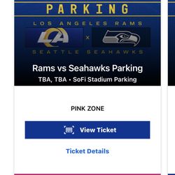 1 pink zone tailgating Seahawks