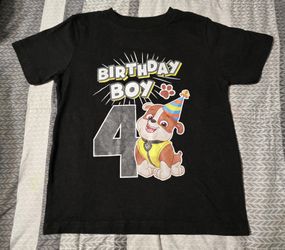 Birthday Boy 4 Shirt