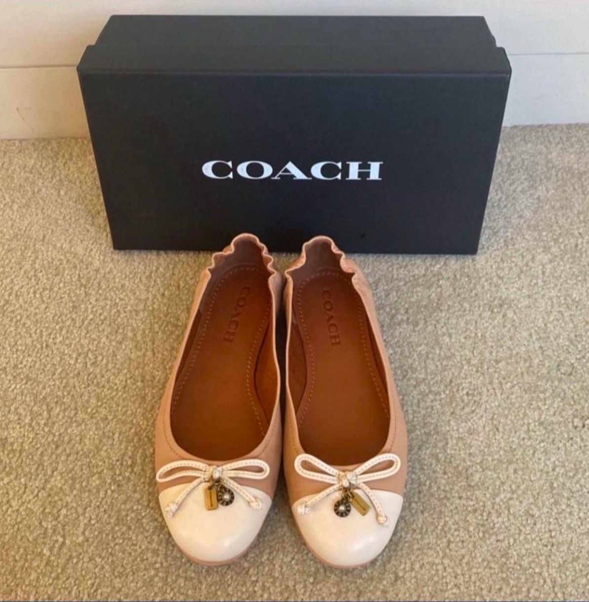 Coach Flats, Size 6.5, New