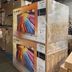 75 “ LG Smart 4K LED HDR TV