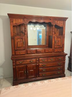 Matching Armoire and Dresser
