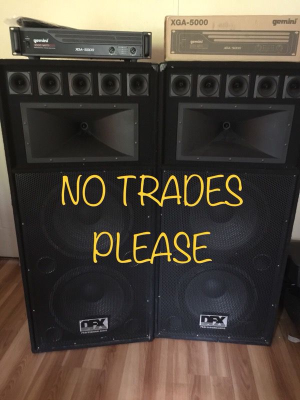 Dj speakers