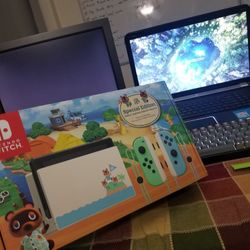 Nintendo Switch (Animal Crossing Ed) Brand NEW