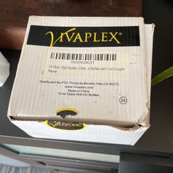 VivaPlex 3ml Glass Droppers With Roller Applicator