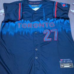  Guerrero Jr City Edition Blue jays Jersey 