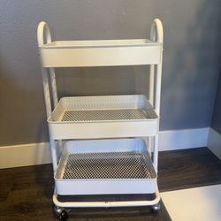 3 Tier Rolling Storage Cart 