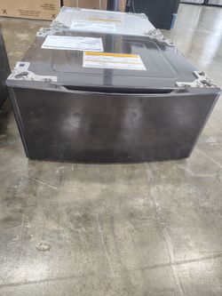 27 in Laundry Pedestal with storage drawer for washer & dryer