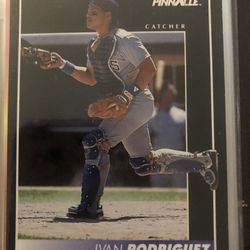 Ivan Rodriguez Baseball Card 