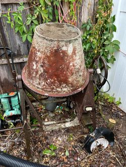 cement mixer