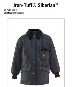 RefrigiWear Iron-Tuff Siberian Work Jacket