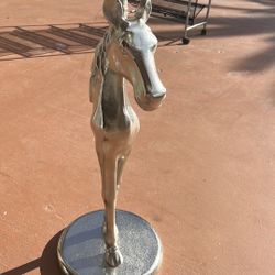 Silver Horse  Base Table Stand