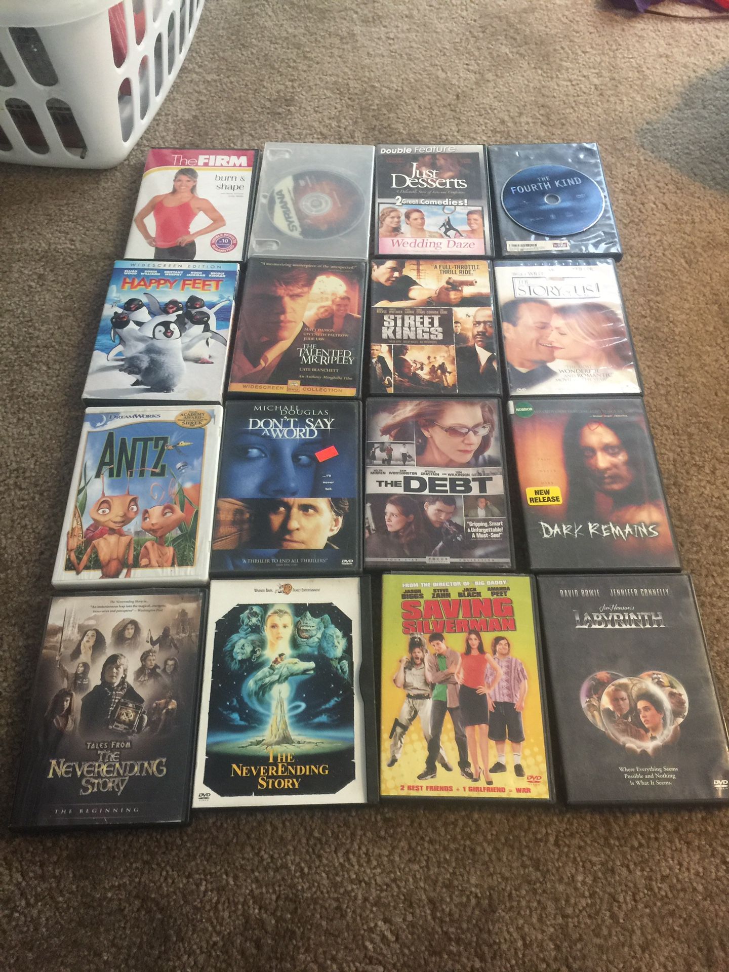 44 Kid Movies and DVDs