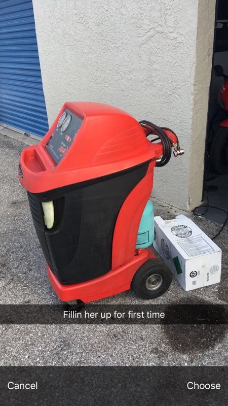 SNAP ON KOOL KARE PLUS R134a AC MACHINE