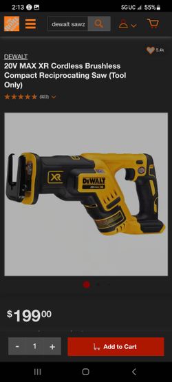 Dewalt Sawzall