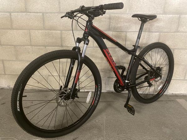 fuji mountain bike black and red