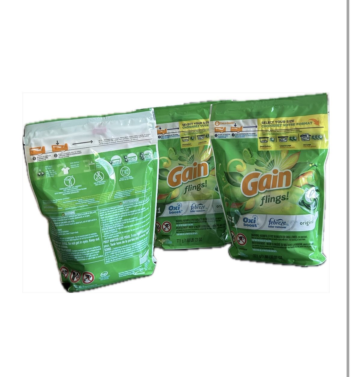 Gain Laundry Detergent