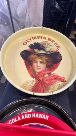 Tray Vintage Advertising Man Cave Barware