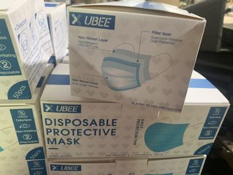 Disposable Face Mask 3 Layers Safety Masks 50pcs/box