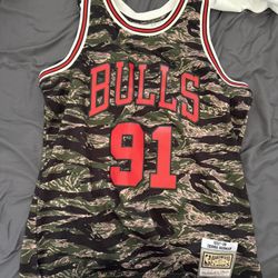 Chicago Bulls Dennis Rodman Mitchell And Ness Jersey 