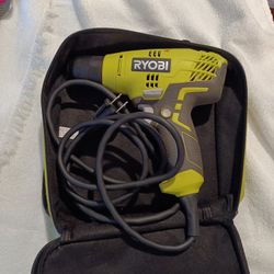 Ryobi 3/8" Electric Drill - in Carrying Case - Gently Used 