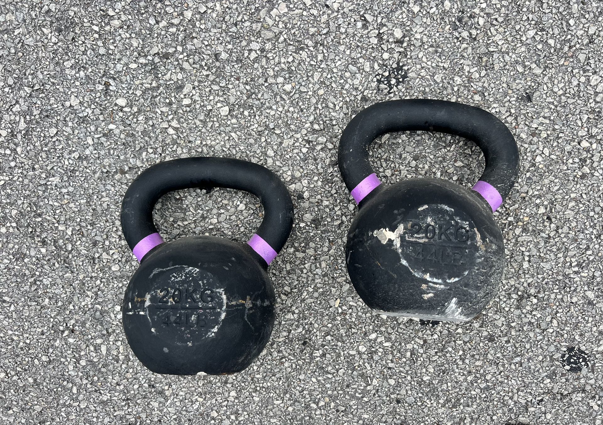 20KG (44lb) Kettlebells