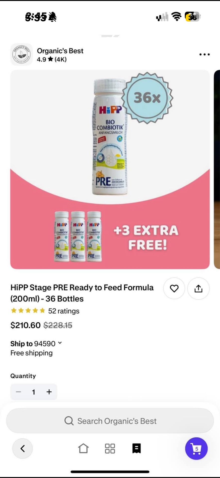 Hipp Baby Formula