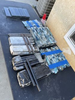 35 Pieces, Black Pencils Granite